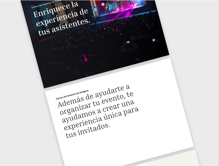 Carpeta tu evento en cámara