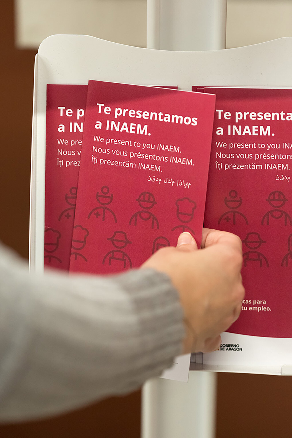 Nuevo folleto de bienvenida a INAEM