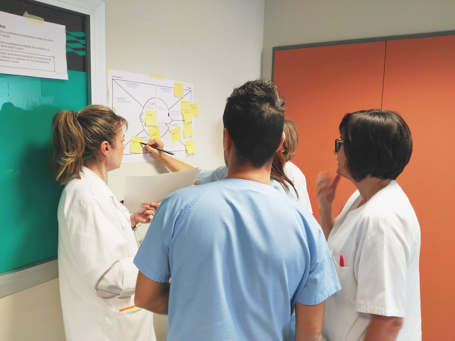 Taller de codiseño en el Hospital Universitario Miguel Servet