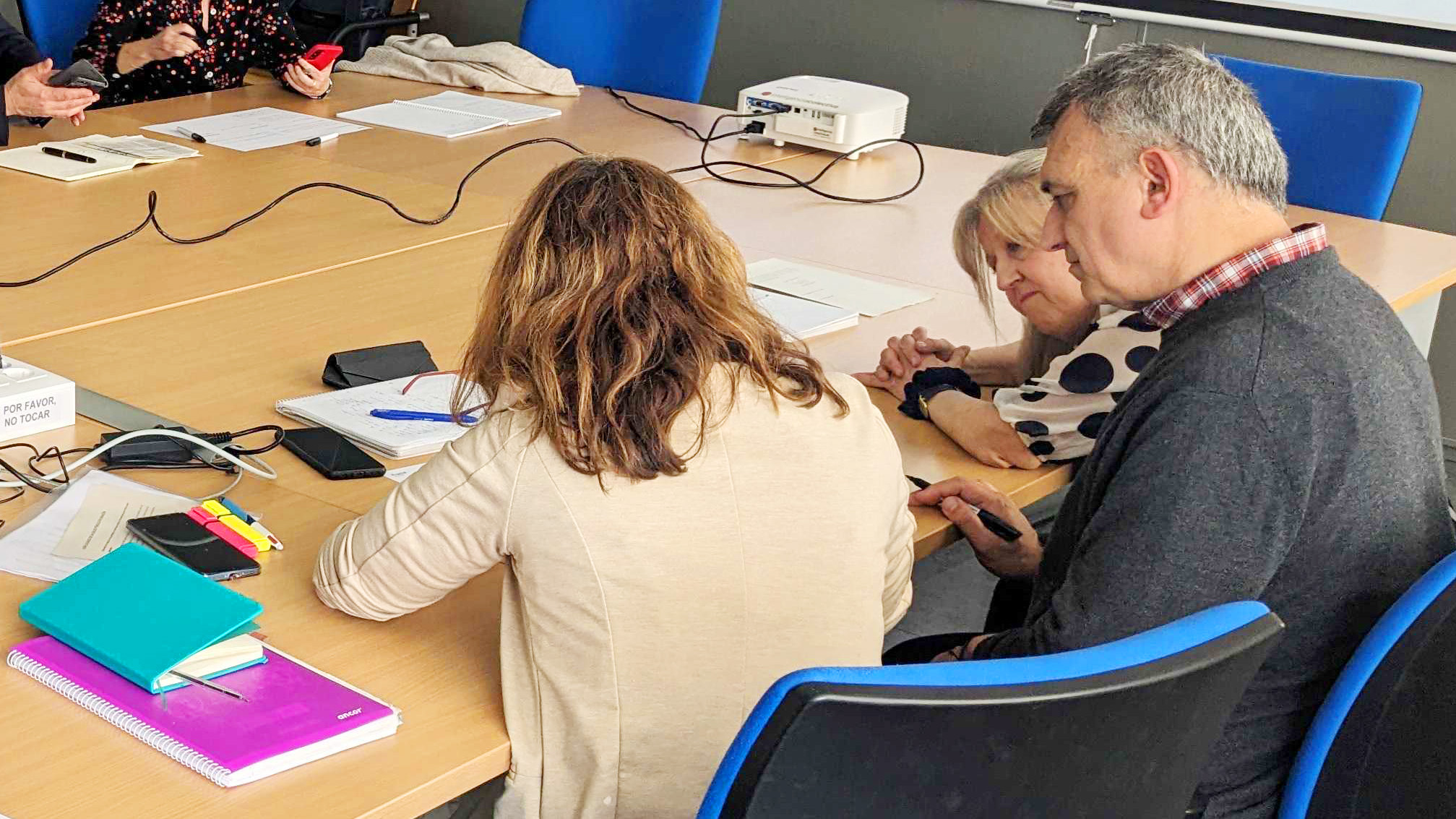 Sesión de trabajo de Salud Pública