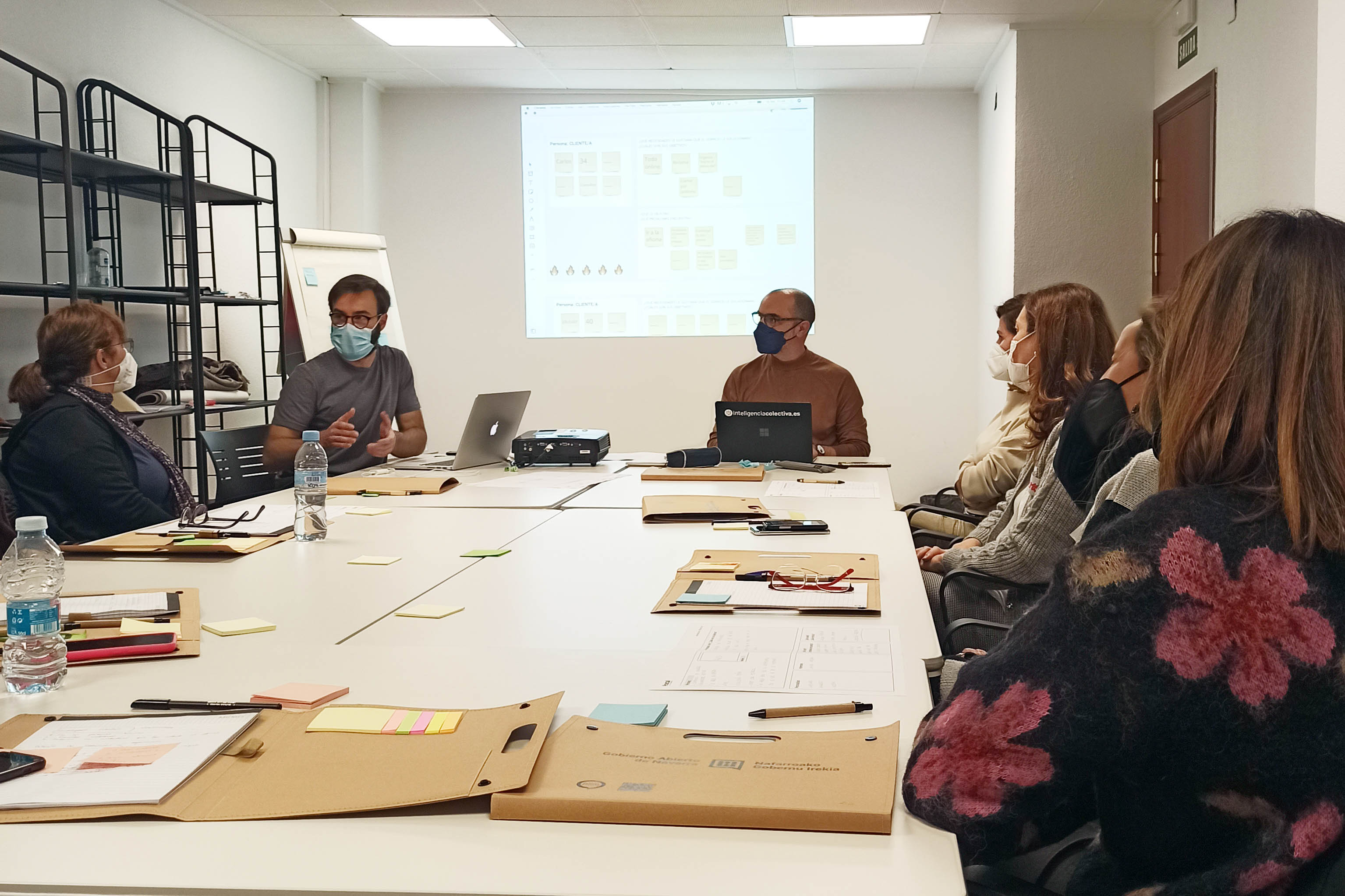 Reunión del proyecto de rediseño de la Atención a la Ciudadanía en Navarra