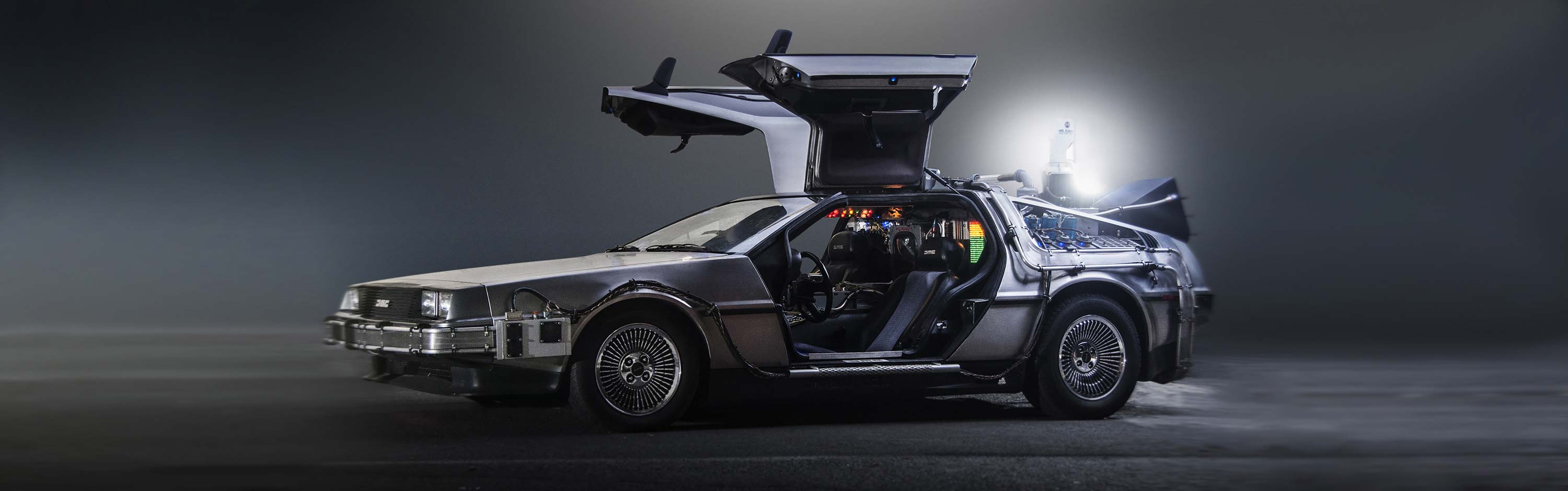 El DeLorean de Regreso al Futuro